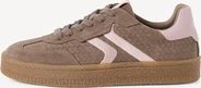 Tamaris leathersneaker Low brown/rose