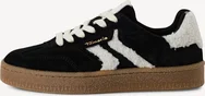 Tamaris leathersneaker Low black