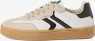 Tamaris leathersneaker Low Off White comb
