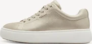 Tamaris leathersneaker Low champagne