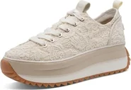Tamaris Plateau Sneaker Beige