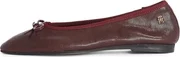 Tommy Hilfiger Ballerina Soft Leather Burgundy