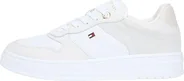 Tommy Hilfiger Leather Mixed Texture Cupsole white/light grey