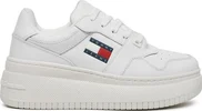 Tommy Hilfiger Retro Basket Flatform Essential White