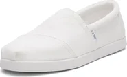 TOMS Alp Fwd white recycled cotton canvas