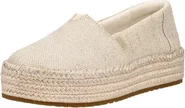 TOMS Valencia Beige glimmer slub canvas