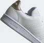 adidas Advantage cloud white/copper metallic