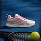 adidas Avaflash Low core white/silver metallic/lucid Pink