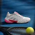 adidas Barricade 13 cloud white/champagne met./lucid red