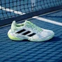 adidas Barricade 13 cloud white/core black/semi green spark