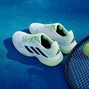 adidas Barricade 13 cloud white/core black/semi green spark