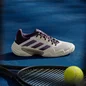 adidas Barricade 13 core white/powder plum/aurora plum