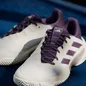 adidas Barricade 13 core white/powder plum/aurora plum