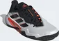 adidas Barricade cloud white/core black/solar red