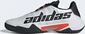 adidas Barricade cloud white/core black/solar red