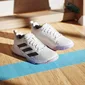adidas Court Team Bounce 2.0 cloud white/core black/powder plum
