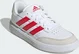adidas Courtblock cloud white/pure ruby/off white