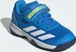 adidas Courtflash Hook-and-Loop lucid ray blue/cloud white/dark blue