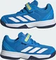 adidas Courtflash Hook-and-Loop lucid ray blue/cloud white/dark blue