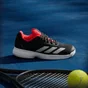 adidas Courtflash cloud white/silver metallic/core black