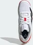 adidas Courtflash cloud white/core black/lucid red