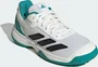 adidas Courtflash off white/pure Teal