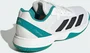 adidas Courtflash off white/pure Teal