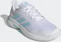 adidas CourtJam Control cloud white/bliss blue