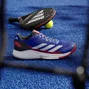 adidas Courtquick Padel lucid blue/silver metallic/lucid red