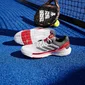adidas Crazyquick Boost Padel cloud white/core black/lucid red