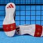 adidas Crazyquick Padel cloud white/core black/lucid red
