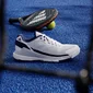 adidas Crazyquick Padel cloud white/silver metallic/dark blue