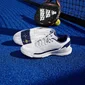 adidas Crazyquick Padel cloud white/silver metallic/dark blue