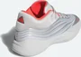 adidas Dame X silver metallic/grey two/lucid red