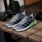 adidas Dropset Control grey/core black/Lime burst