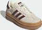 adidas Gazelle Bold Cream white/Maroon/Gold metallic