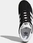 adidas Gazelle core black/footwear white/Gold metallic