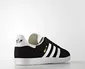 adidas Gazelle core black/white/Gold met