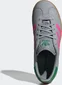 adidas Gazelle halo silver/lucid Pink/green