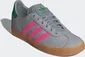 adidas Gazelle halo silver/lucid Pink/green