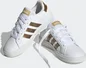 adidas Grand Court Sustainable Lace cloud white/matte Gold