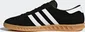 adidas Hamburg core black/footwear white/Gum