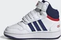 adidas Hoops Mid Baby cloud white/victory blue/better scarlet