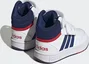 adidas Hoops Mid Baby cloud white/victory blue/better scarlet