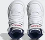 adidas Hoops Mid Baby cloud white/victory blue/better scarlet