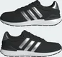 adidas Run 60s 4.0 core black/silver metallic/cloud white