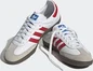 adidas Samba OG white/better scarlet/Gum 5