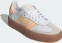 adidas Sambae cloud white/acid Orange/Gold metallic