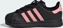 adidas Superstar II Comfort Closure Elastic Lace core black/glow Pink