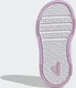 adidas Tensaur Hook and Loop cloud white/almost blue/bliss lilac